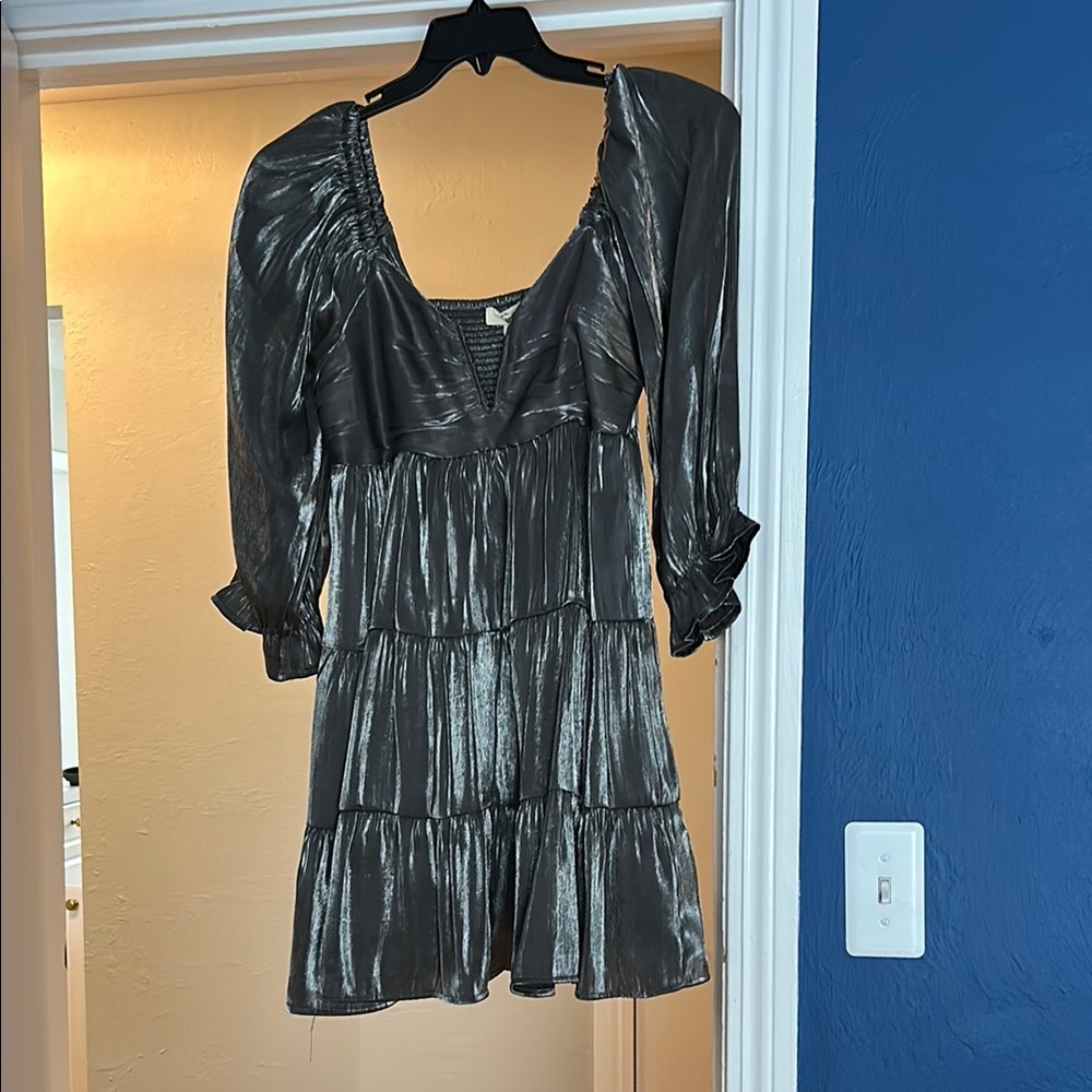 Shimmering Metallic Dress